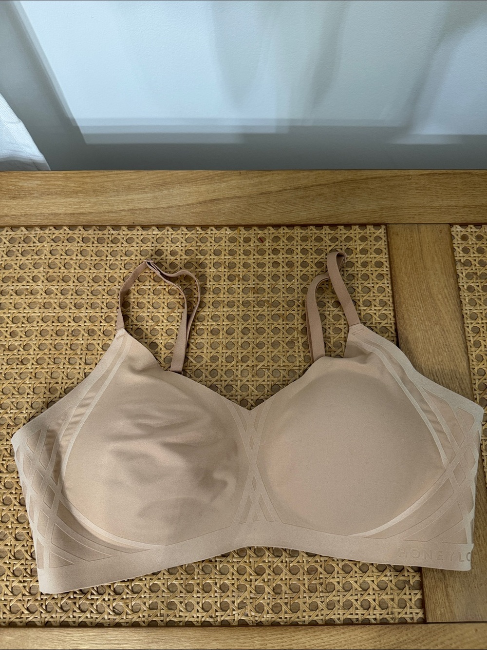 Honeylove Seamless Nude/Tan Bra 36 B/C